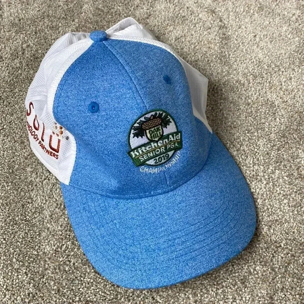Ahead Oak Hill KitchenAid Senior PGA 2019 Championship Blue White Baseball Cap